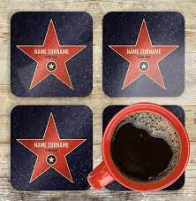 Fame Personalised Coaster