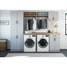 Installed Laundry Room Organization