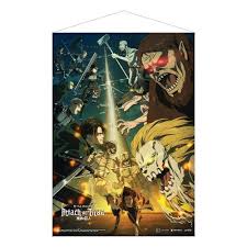 Paradis Islad Vs Marley Wall Scroll