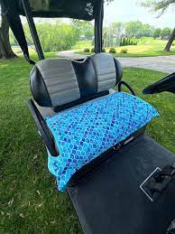 Teal Terry Golf Cart Seat Cover