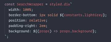 styled components tooling