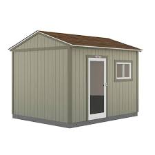 Professional Install Tahoe Series 10 Ft W X 12 Ft D Wood Shed Scottsdale Storage 8 Ft H Sidewall 120 Sq Ft