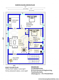 30x40 North Facing House Plan House