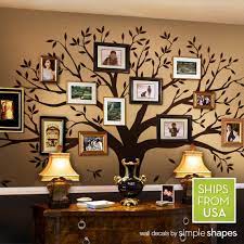 Family Tree Decal Photo Frame Tree