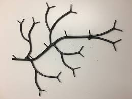 Large Oversize 6 Hook Branch Coat Rack