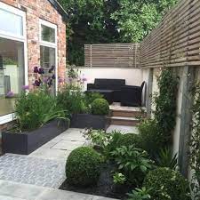 Garden Designs Without Grass Terrace
