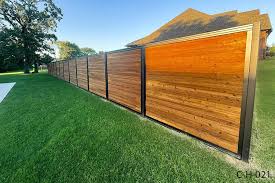 Modern Fence Systems Metal Frame Any