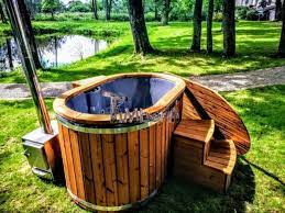 2 Person Wooden Hot Tub 2023 Small