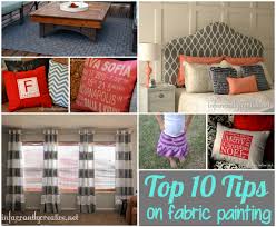 Painting Fabric Top Tips For