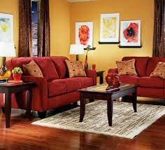 Red Couch Living Room