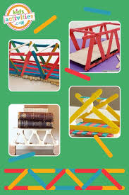 popsicle stick bridge projects kids can