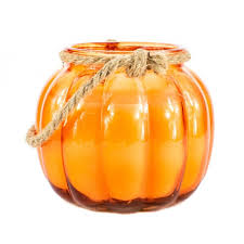Glass Pumpkin Lantern Custom Candle Co