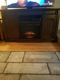 60 Weathered Cherry Electric Fireplace