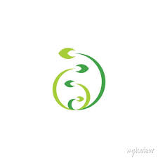Biology Plant Growth Logo Icon Symbol