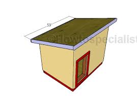 Large Dog House Roof Plans