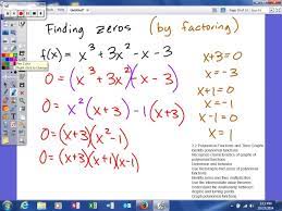 Aawt 3 2 Polynomial Functions Graphs