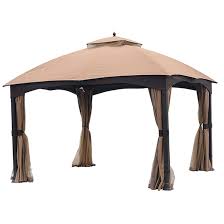 Allen Roth Steel Gazebo 10 Ft X 12