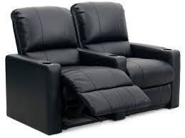 Octane Seating Pillow Hr Row Of 3 Theater Seats In Black Leather With Motorized Headrest Power Recline Theaterseat In Row Of 3s