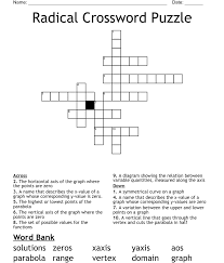 Radical Crossword Puzzle Wordmint