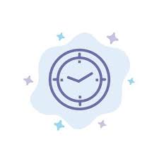 Time Timer Compass Machine Blue Icon On