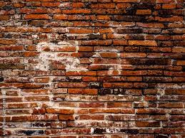 Old Red Brick Wall Texture Background