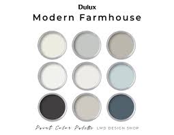 Modern Farmhouse Dulux Paint Palette