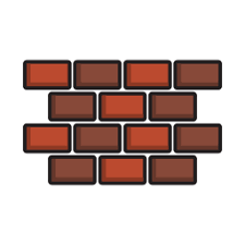 Brick Free Construction And Tools Icons