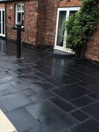 Kota Black Limestone Slabs