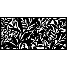 Matrix 0 3 In X 45 7 In X 1 9 Ft Hinterland Wall Art Fence Panel