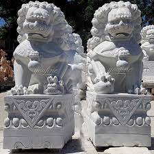 Chinese Foo Dog Garden Ornaments