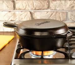 Lodge Cast Iron Combo Cooker Set 26cm