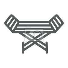 Metal Clothes Dryer Line Icon Laundry