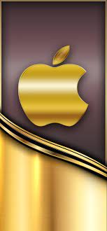 Gold Wallpaper Iphone Apple Logo