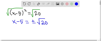 Solved Solve By Extracting The Roots