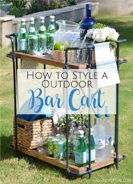 Outdoor Bar Cart