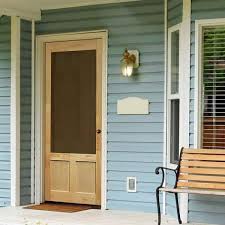 Elmwood Natural Pine Screen Door