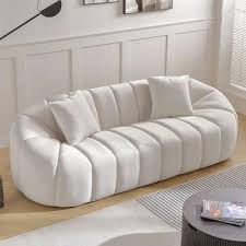 Williamspace Modern Curved Sofa With