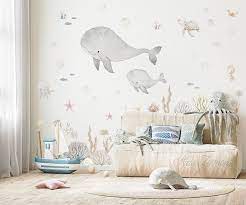 Fabric Wall Decal Friends Of The Sea