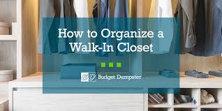 How To Organize A Walk In Closet