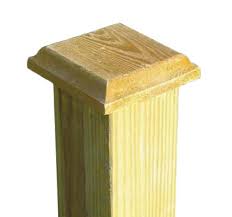 100mm Chamfered Post Cap Post Style A