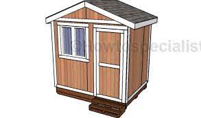 6x8 Small Garden Shed Plans