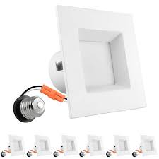 Luxrite 4 Inch Recessed Led Can Lights