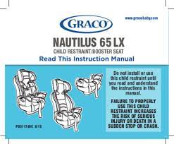 User Manual Graco Nautilus English