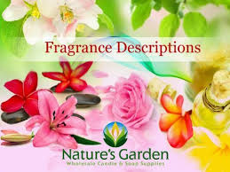 Fragrance Name Nature S Garden Candles