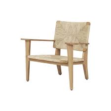 Gubi F Chair Low Armchair Teak