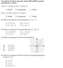 Are Parallel Perpendicular Or Neither