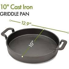 Cuisinart 10 In Cast Iron Griddle Pan