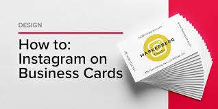 Display Instagram On Business Cards