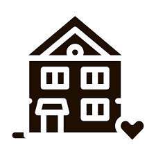 Building House Living Home Vector Icon