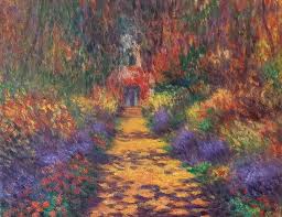 Monet S Garden After Monet Painting By